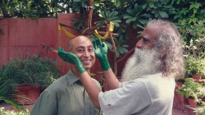Ashwani Khurana with Sadhguru